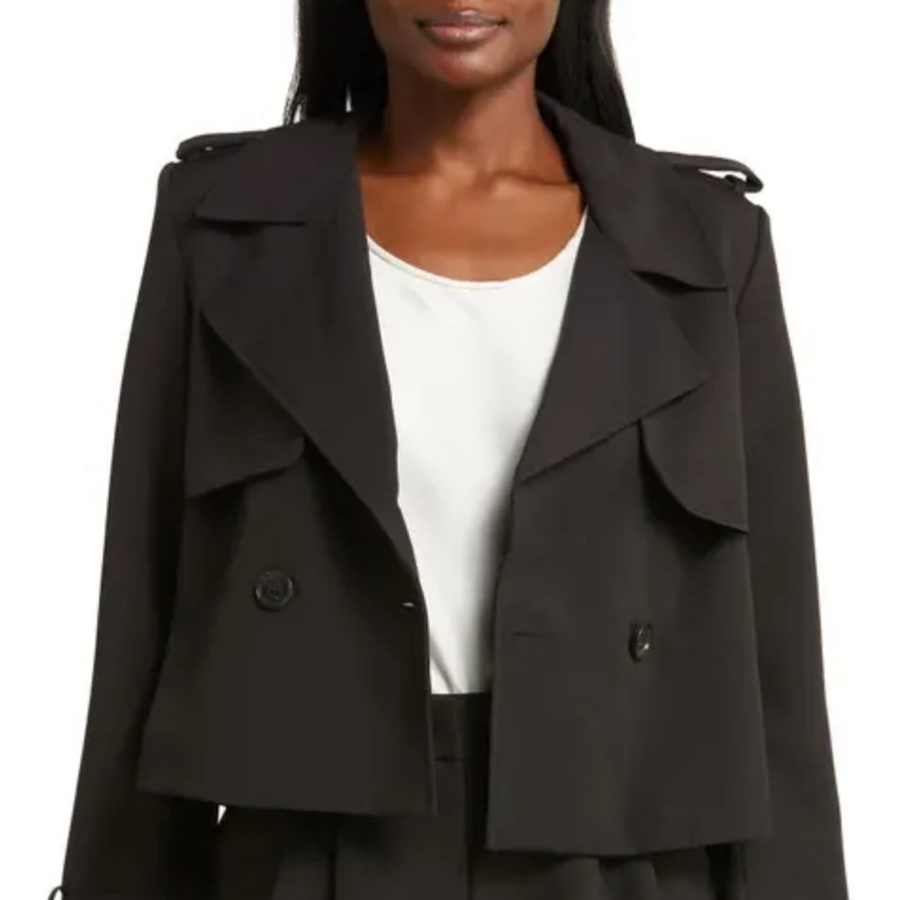 Boohoo trench blazer